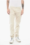 Corneliani Id Cotton Stretch Lazise 5 Pockets Pants With Belt Loops