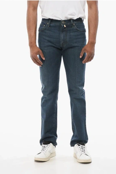 Corneliani Id Regular Fit Denims With Belt Loops 18cm Grösse 30