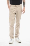 Corneliani Id Stretch Cotton Chino Pants