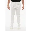 Corneliani Id Stretch Cotton Chinos Pants In White