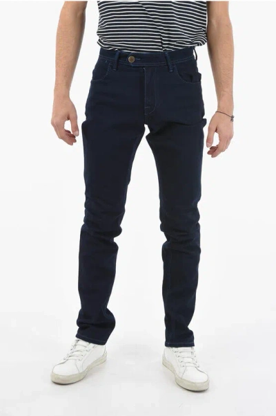 Corneliani Id Stretch Denim Slim Fit Jeans 18cm