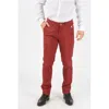 Corneliani Id Luxury Denim Stretched Cotton Lazise Pants With 5 Pockets