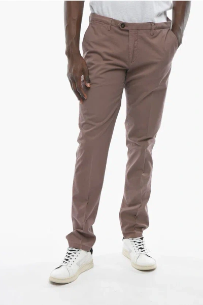 Corneliani Id Stretchy Cotton Chinos