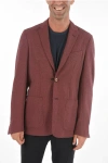 Corneliani Id Unlined Micro Check Blazer