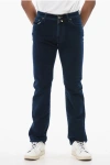 Corneliani Id Stretch Cotton Lazise 5-pockets Pants