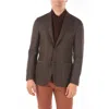 Corneliani Id Virgin Wool Single Breasted Identity Blazer
