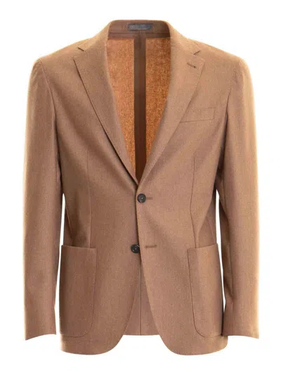 Corneliani Jacket In Sand