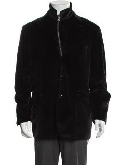 Pre-owned Corneliani Jacket In Black