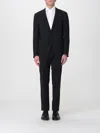 Corneliani Virgin Wool Shawl Lapel 2-button Suit In Black