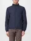Corneliani Blue Ultra Light Technical Fabric Jacket In Blue