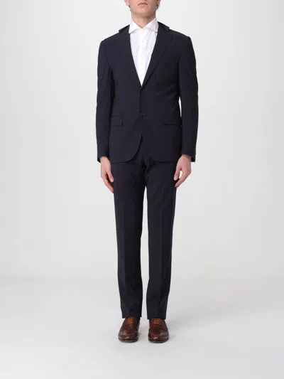 Corneliani Jacket  Men Color Blue