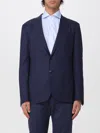 Corneliani Jacket  Men Color Mud In Blue