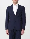 Corneliani Jacket  Men Color Blue