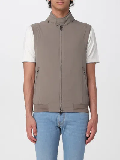 Corneliani Jacket  Men Color Beige In Brown