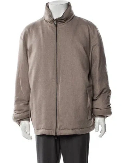 Pre-owned Corneliani Jacket In Neutral