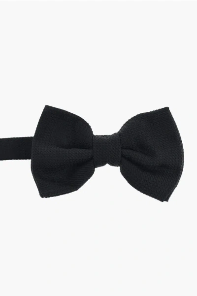 Corneliani Jacquard Silk Blend Bow Tie