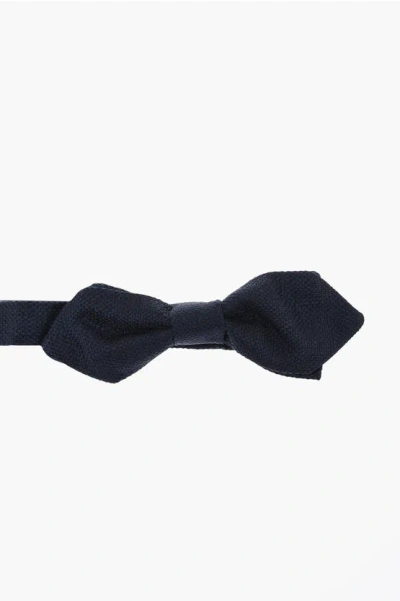 Corneliani Jacquard Silk Bow Tie