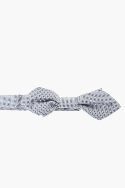 Corneliani Jacquard Silk Bow Tie