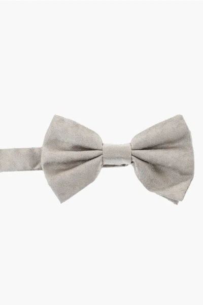 Corneliani Jacquard Silk Bow Tie