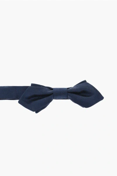 Corneliani Jacquard Silk Ceremony Bow Tie