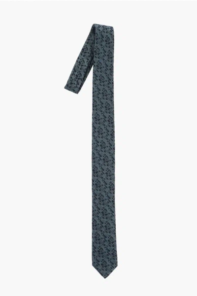 Corneliani Jacquard Silk Tie