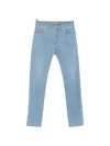 Corneliani Lightweight Five-pocket Denim In Blue