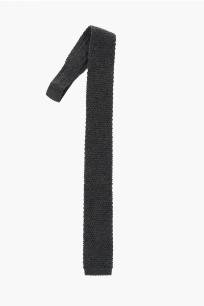 Corneliani Knitted Cashmere Blend Tie