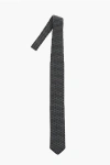 Corneliani Knitted Cashmere Tie With Polka Dot Motif