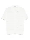 Corneliani Knitted Shirt In White