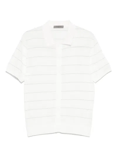 Corneliani Knitted Shirt In White