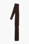Corneliani Knitted Silk Tie Grösse Unica