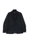 Corneliani Layered Button-up Jacket In Blue