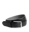 Corneliani Leather Belt In Black