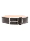 Corneliani Leather Belt In Brown