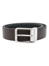 Corneliani Leather Belt In Brown