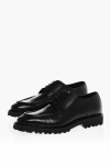 Corneliani Leather Derby Shoes With Tank Sole