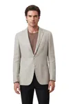 Corneliani Light Beige Textured Blazer In Red