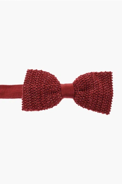 Corneliani Linen Blend Knitted Tie