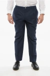 Corneliani Linen Blend Unlined Pants With Belt Loops