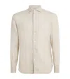 Corneliani Linen Shirt In White