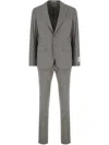 Corneliani Grey Stretch Wool Suit In Grey