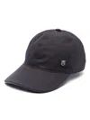 CORNELIANI LOGO-PLAQUE CAP