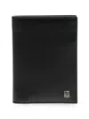 Corneliani Logo-plaque Bifold Wallet In Black