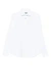 Corneliani Long-sleeve Button-down Shirt In Red