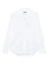 Corneliani Long-sleeve Buttoned-up Shirt In White