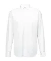 Corneliani Long-sleeve Poplin Shirt In White