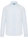 Corneliani Long-sleeve Shirt In Blue