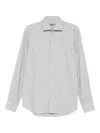 Corneliani Long-sleeved Shirt In Gray