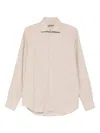 Corneliani Long-sleeved Shirt In Brown