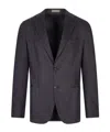 Corneliani Long-sleeve Blazer In Black